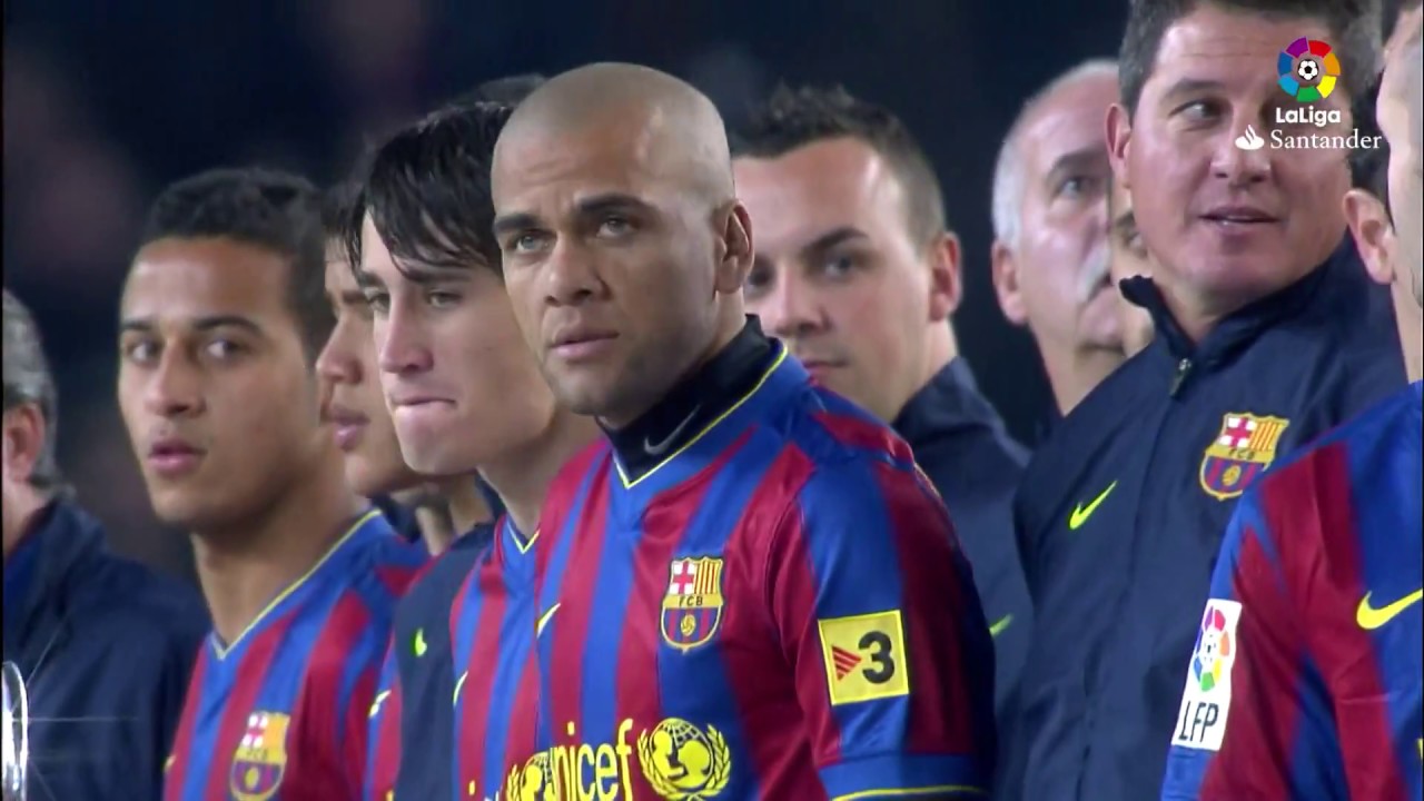 Resumen De Fc Barcelona Vs Villarreal Cf 1 1 2009 2010 Youtube