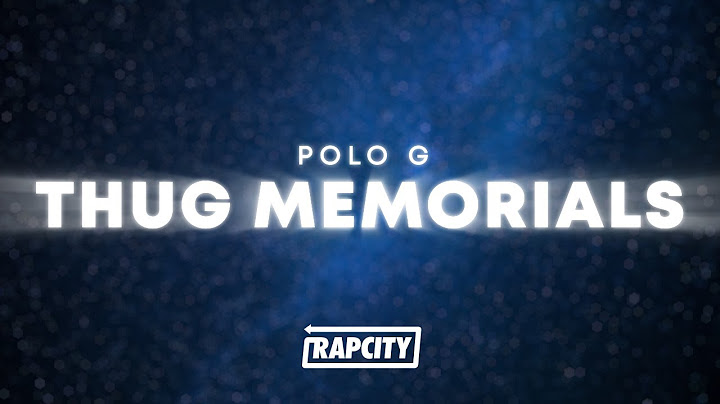 Polo G - Thug Memorials (Lyrics)