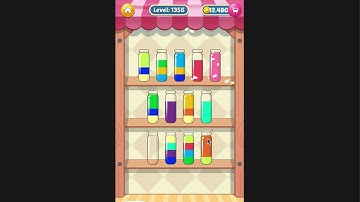 Water Sort Puzzle I Level 1356 I  Facebook I SOLVED