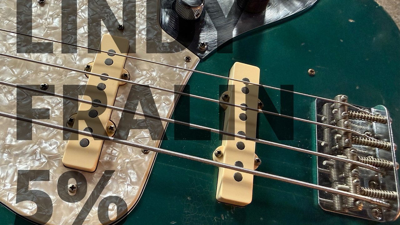 LINDY FRALIN JAZZ BASS PICKUP 5% - YouTube