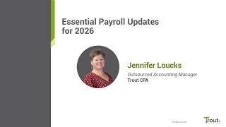 Essential Payroll Updates for 2026