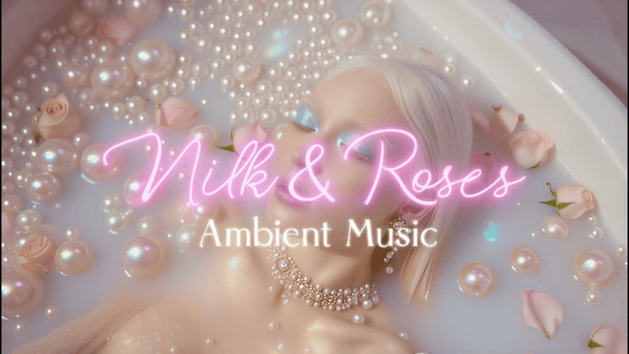 ✧ Calm Ambient Background Music for Relaxation, Study & Work | Milk & Roses