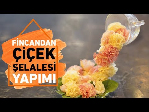 Fincandan Çiçek Şelalesi Yapımı | Koçtaş ile Kendin Yap