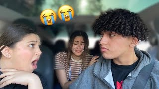 Making My BOYFRIENDS LIL SISTER CRY...