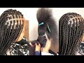 Pre-Part Method for knotless Braids || Easier and Faster || Start to Finish.