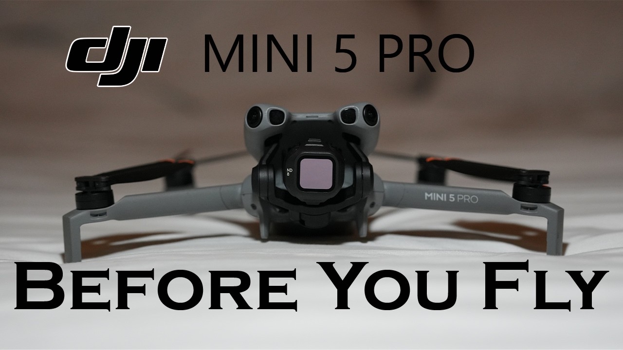 Полное руководство по настройке DJI Mini 5 Pro | Объяснение каждого пункта меню
