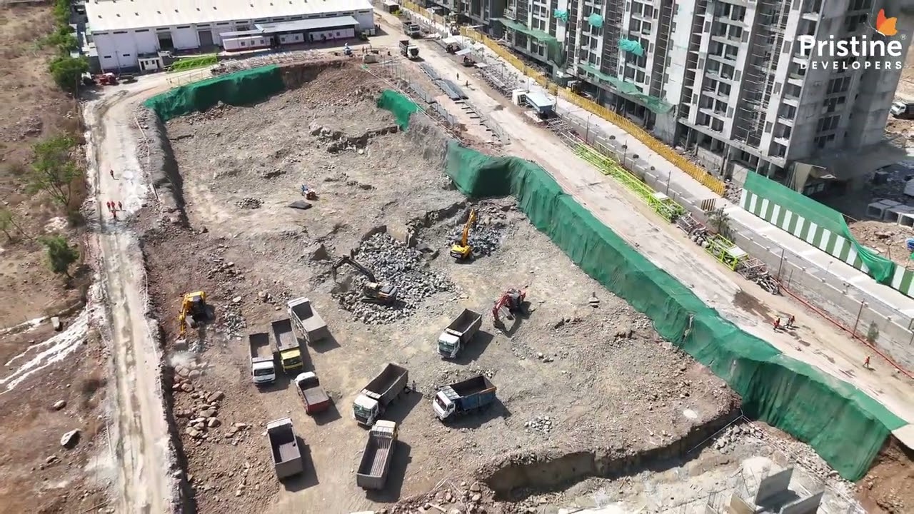 Pristine O2 World Site Progress | March 2025 | Pristine Developers | Upcoming Project at Kharadi