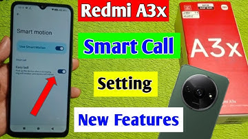 redmi a3x smart call setting/redmi a3x me smart call on kaise kare/redmi a3x smart call new features