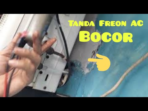 Kebocoran Freon AC | tanda freon ac bocor