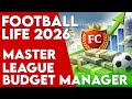 Football Life 2026 - Augmenter le Budget en Ligue des Masters (ML Budget Manager)