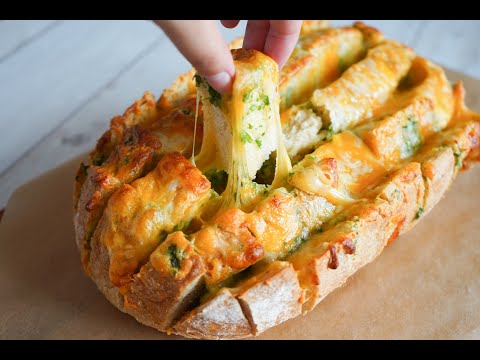 Video: Focaccia Med Hvidløg Og Ost