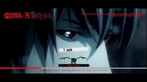 Loading Screen~Mobile Legends X Death Note
