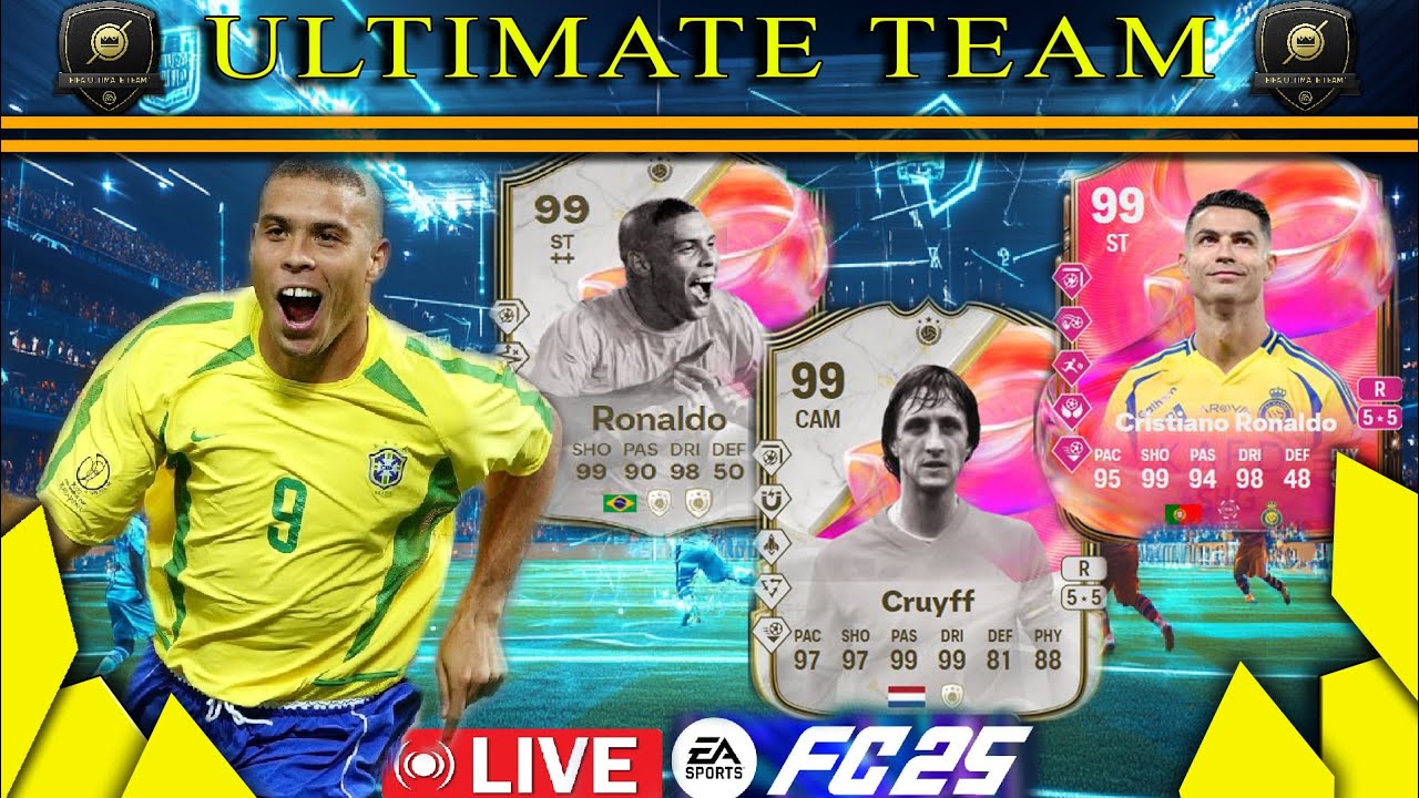 🔴 FC 25 ULTIMATE TEAM GRIND FOR ELITE DIVISION WITH FULL ICON TEAM! 😱