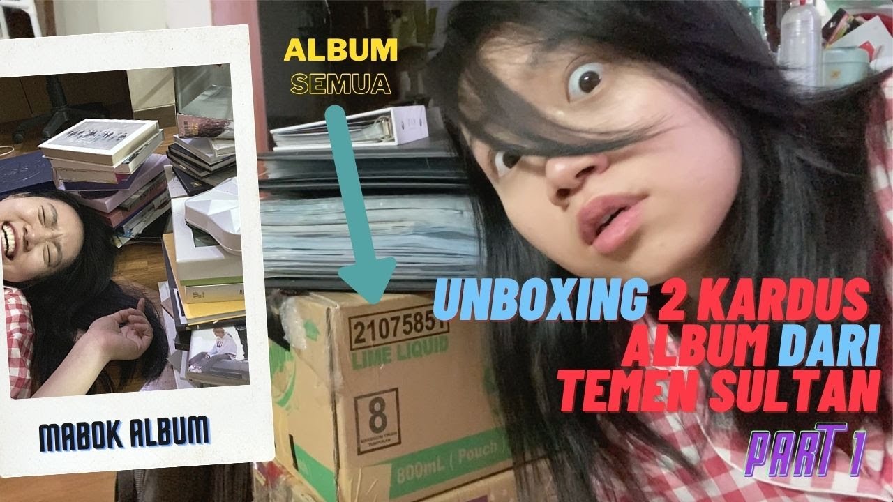 DAPET ALBUM KPOP 2 KARDUS DARI TEMEN SULTAN!! Part. 1 #JWAnboksing
