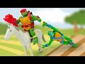 Новые игры для мальчиков - Супер Черепашки Ниндзя в Деревне! – Онлайн видео с героями сериала