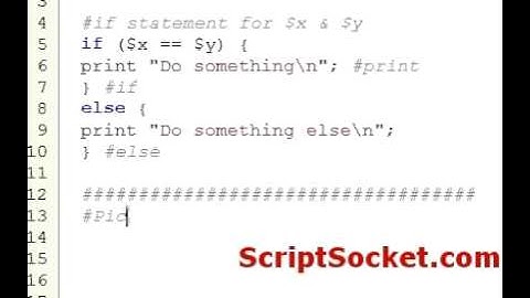 Perl Tutorial 23 - Commenting Your Code