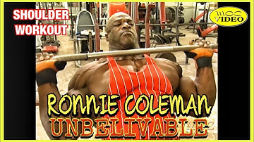RONNIE COLEMAN - SHOULDERS - (2000) UNBELIEVABLE MOVIE