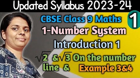 Number System Introduction  CBSE Class 9 Maths Chapter 1 In Malayalam/ CBSE Classes By Grace Jose