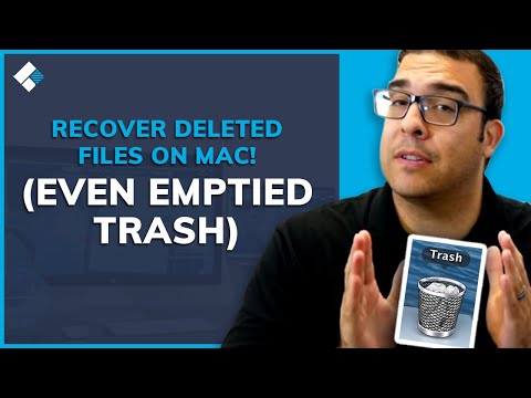 Video: How To Restore An Empty Trash