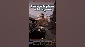 Average 1k players Roblox game #roblox #robloxmemes #attackontitanrevolution #meme #funny