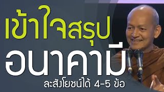 สรุป เข้าใจอริยบุคคลขั้นที่ 3 อนาคามี ละสังโยชน์ได้ 4-5 ข้อ | ปุริสคติ 7