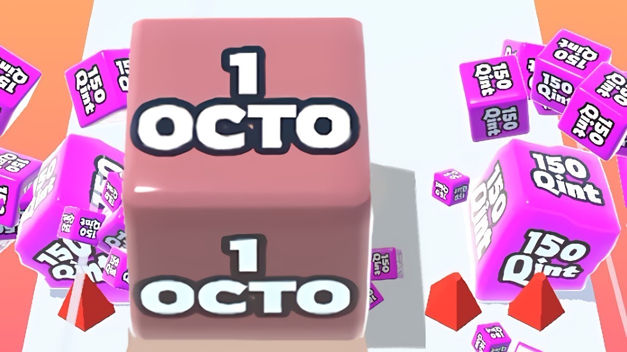 JELLY RUN 2048 — 1 OCTOTRIGINTILLION, 117 Zeros, It's Cube Defeated All! Gameplay