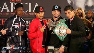 Keith Thurman vs. Danny Garcia Full Final Press Conference Video \& Face Off