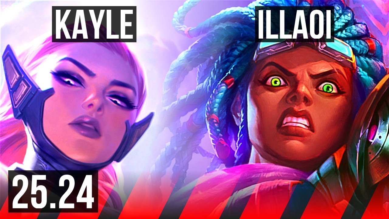KAYLE vs ILLAOI (TOP) | 53K damage | EUW Master | 25.24