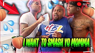 I WANT TO SMASH YO MAMA PRANK😂👩🏽‍💼🍑 ON HOTBOYMALIC & HOTBOYMONN ( GETS REAL )😤