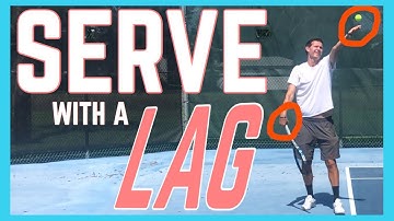 How to Serve With a Racquet Lag | Tennis Serve Lesson
