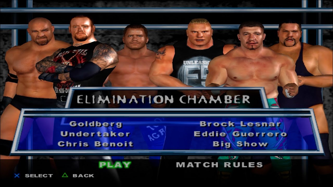 WWE SmackDown! Here Comes the Pain - ELIMINATION CHAMBER