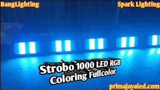 Strobo 1000 LED RGB Coloring Fullcolor