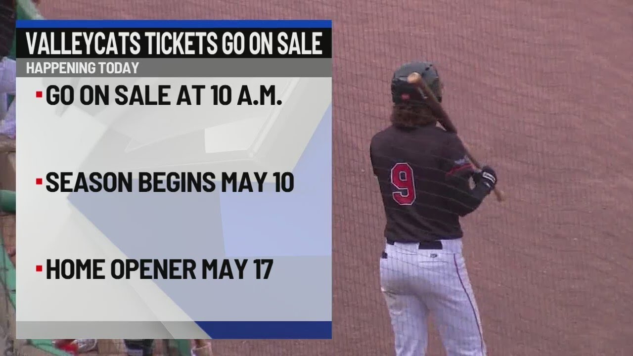 ValleyCats tickets go on sale today YouTube