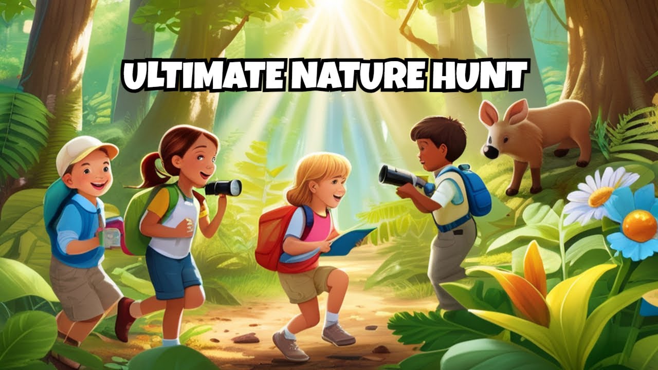 Discover the Ultimate Nature Scavenger Hunt for Kids - YouTube