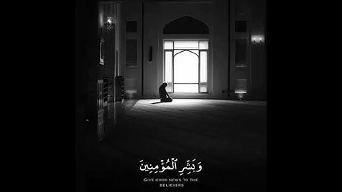 ( وبشر المؤمنين ) ناصر القطامي| حالات واتس قران كريم