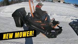 Scag Patriot Mower With Bagging System #Scagmowers