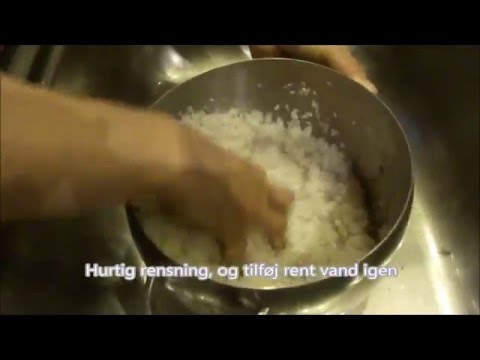 Video: Sådan Tilberedes Japansk Ris