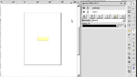 How to make a Super Mario Bros 1up Mushroom in Inkscape