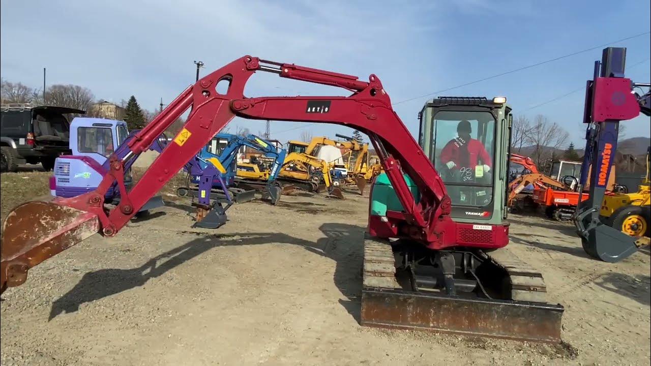 Yanmar VIO405 обзор YouTube