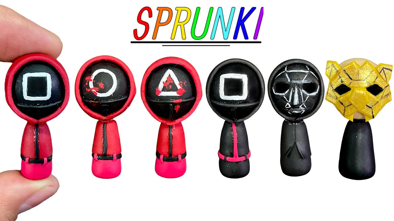 SPRUNKI SQUID GAME de PLASTILINA