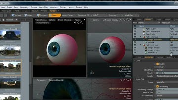 making the human eye in Modo-6