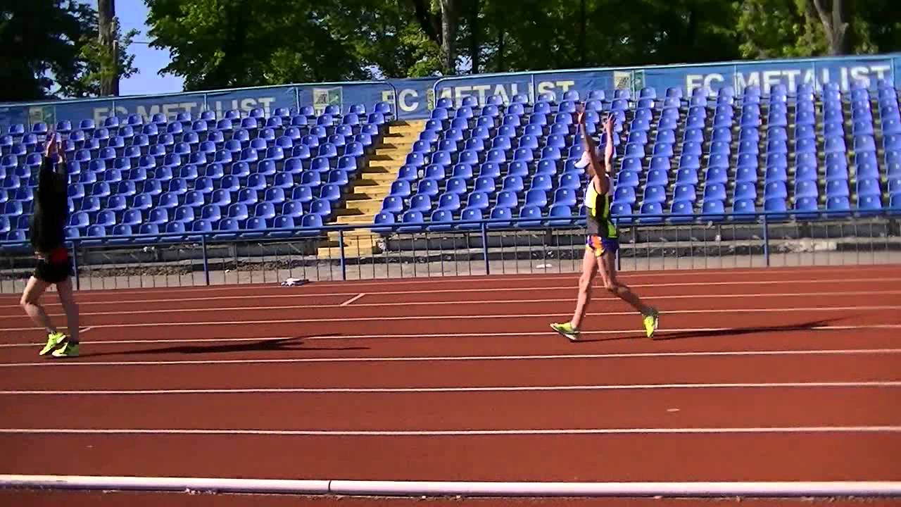 ⁣Спортивная ходьба Разминка. 7.05.2013. Харьков. Кубок обл.
