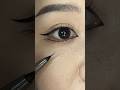 Even With No Drawing Skills, You Can Draw Perfect Eyeliner. Ultra-Fine Liquid Pen Tutorial #eyeliner