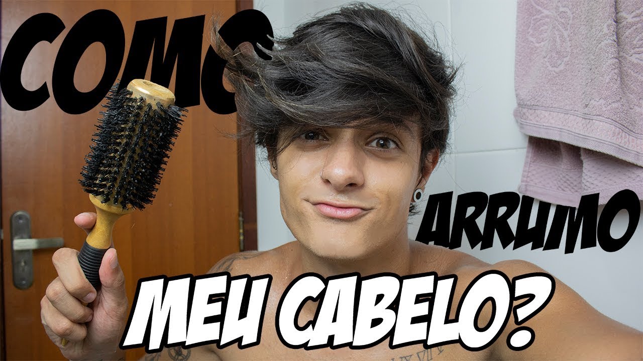 COMO ARRUMO MEU CABELO!  - (estilo Alex Mapeli) (ATUALIZADO)