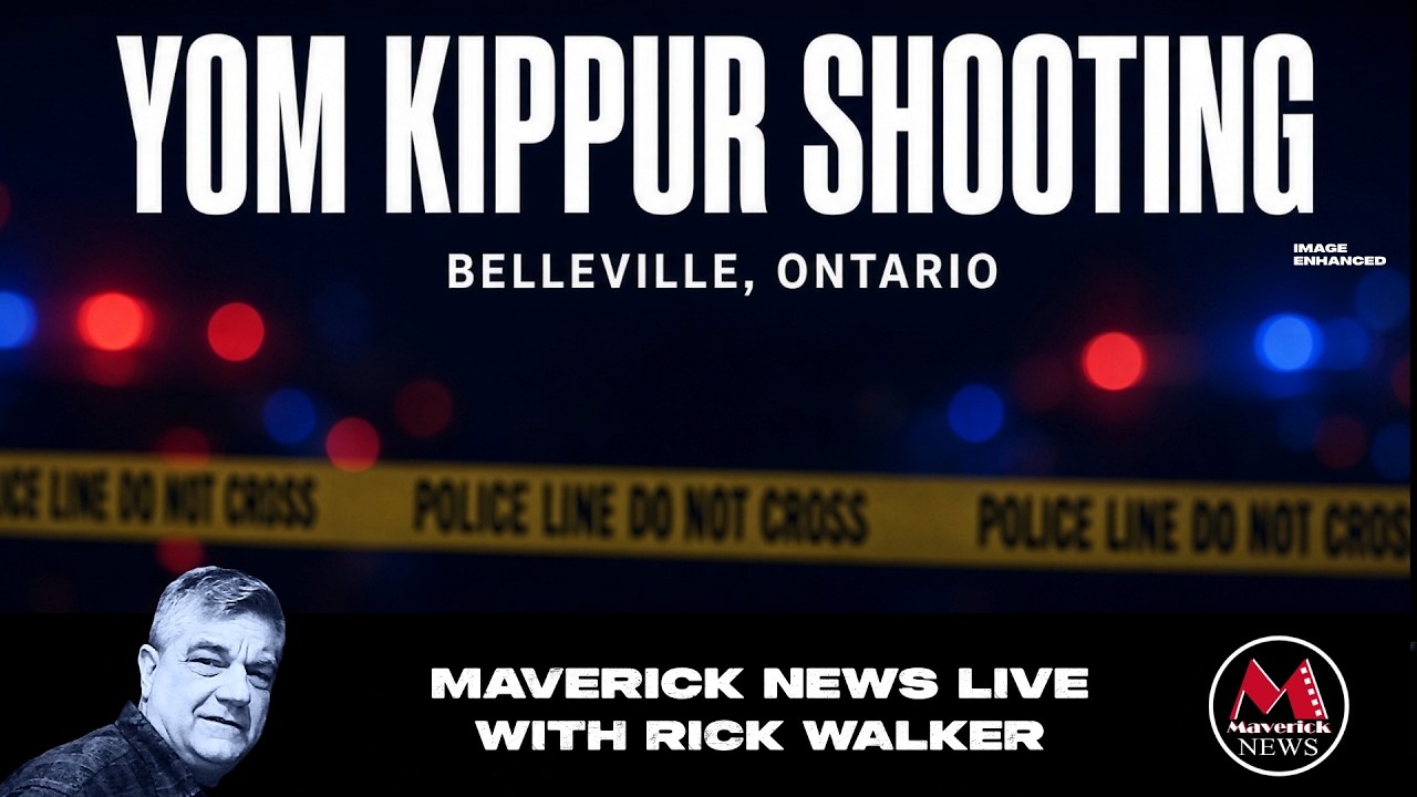 Belleville Synagogue Shooting on Yom Kippur: Officer Shot | WORLD News Tonight