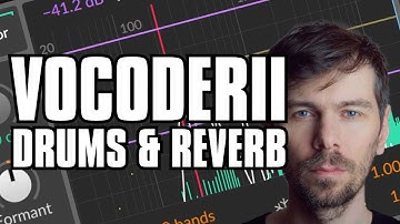 🌝 Vocoder with Drum Synthesis & Reverb Effects - Bitwig Tutorial