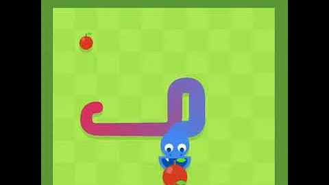 [WR] Google Snake Speedrun in 6.949 (Peaceful Mode | Fast | 3 Fruit | Small | 25 Fruit%)