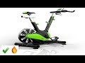 Exercise bike smart heart rate sensor home gym indoor spinning bike professional - B0CQJZBTH9
