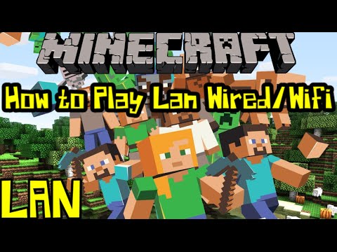 How to play Minecraft Lan with Wired and Wireless(wifi) - YouTube