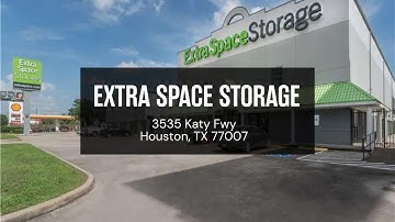 Storage Units in Houston, TX on Katy Fwy | Extra Space Storage